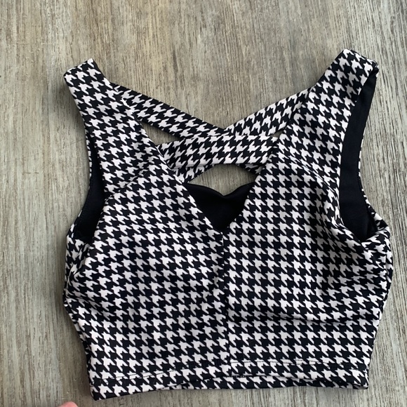 Marilyn Monroe houndstooth crop top - Picture 4 of 6